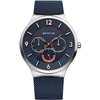 Classic Rustfri stål Batteridrevet quartz Herre ur fra Bering, 33441-307